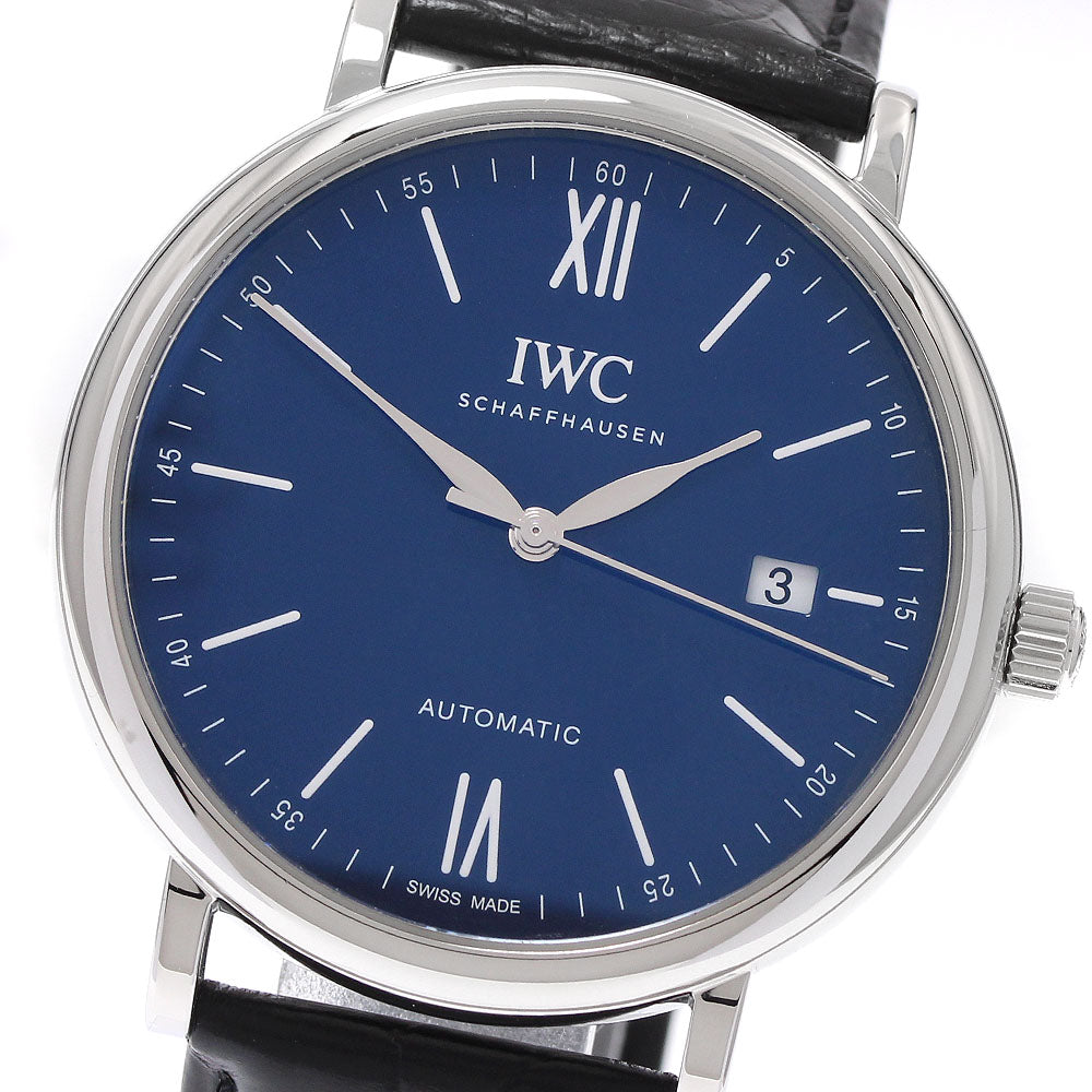 IWC SCHAFFHAUSEN Portofino 150 Years IW356518 Date Automatic Men's Watch_937474