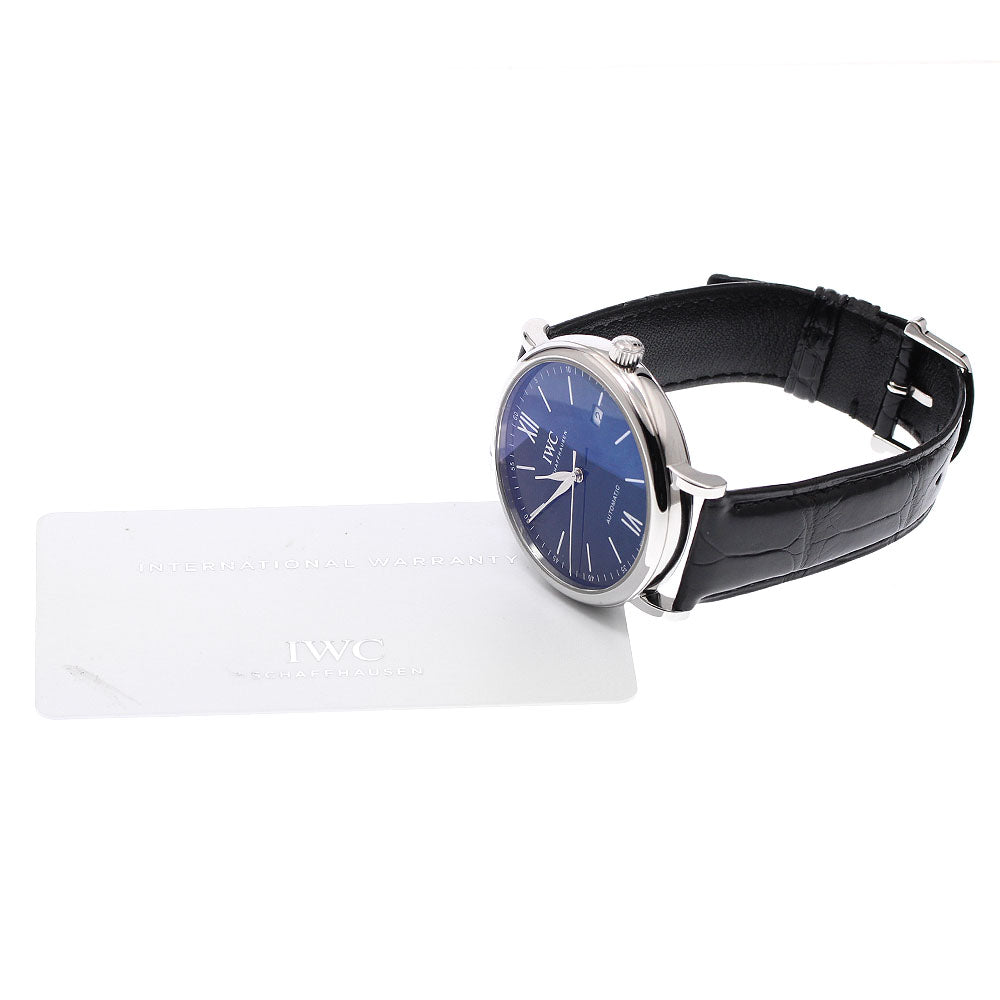 IWC SCHAFFHAUSEN Portofino 150 Years IW356518 Date Automatic Men's Watch_937474