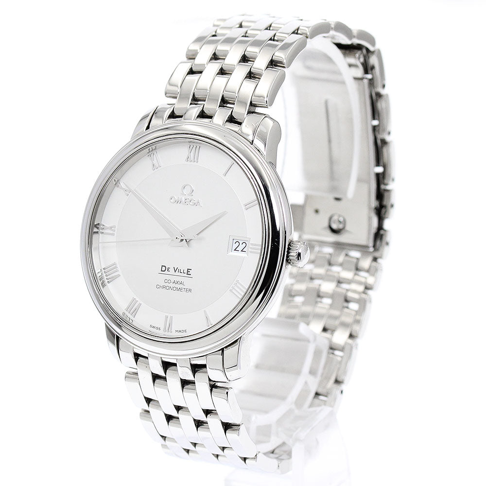 OMEGA De Ville Prestige 4574.31 Coaxial Silver Dial Automatic Men's Watch_937488