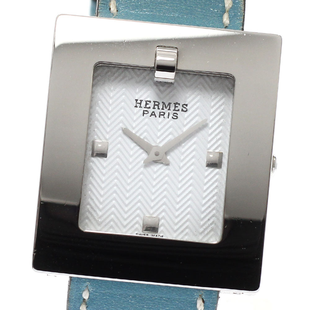 HERMES Belt watch BE1.210 white Dial Quartz Ladies Watch_937497