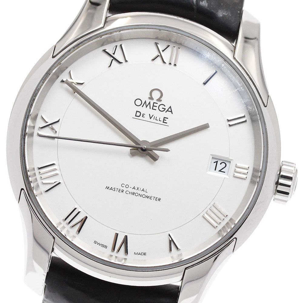 OMEGA De Ville Hour Vision 433.13.41.21.02.001 Coaxial Master Chronometer Silver Dial Automatic Men's Watch_937504