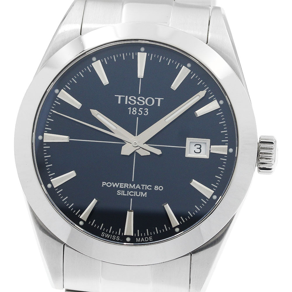 TISSOT gentleman T127407 Powermatic 80 Navy Dial Automatic Men's Watch_937506
