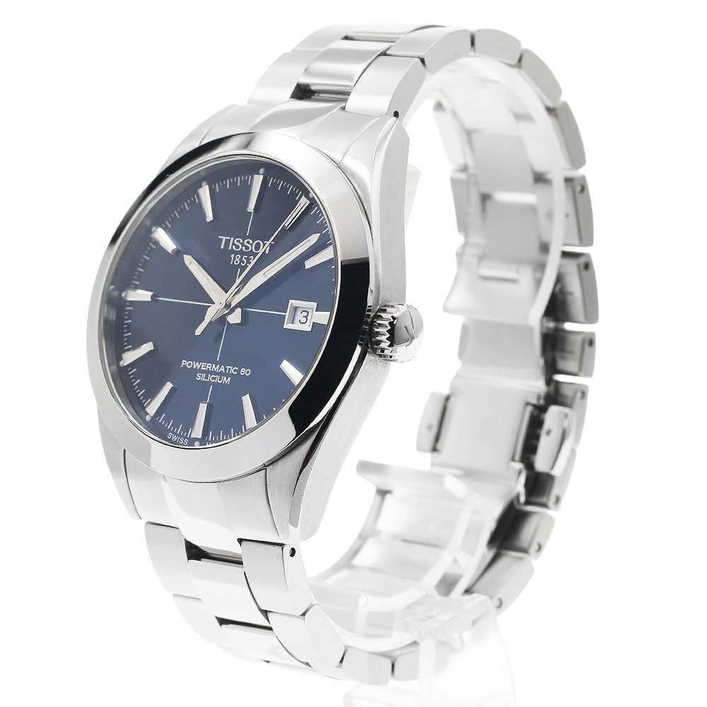 TISSOT gentleman T127407 Powermatic 80 Navy Dial Automatic Men's Watch_937506