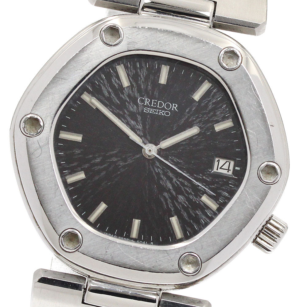 SEIKO CREDOR Locomotive GKEH018/5932-5020 First model Gerald Genta Quartz_937527