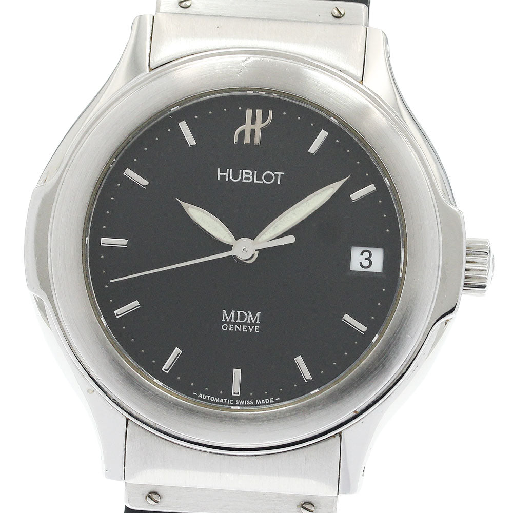 HUBLOT MDM elegant 1710.1 Date black Dial Automatic Men's Watch_937529