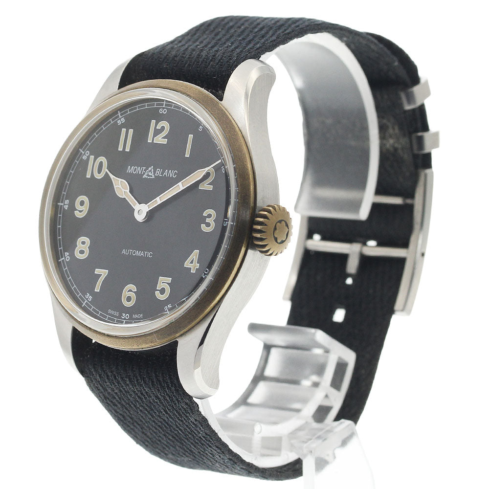 MONTBLANC 1858 automatic 117832 black Dial Automatic Men's Watch_937861