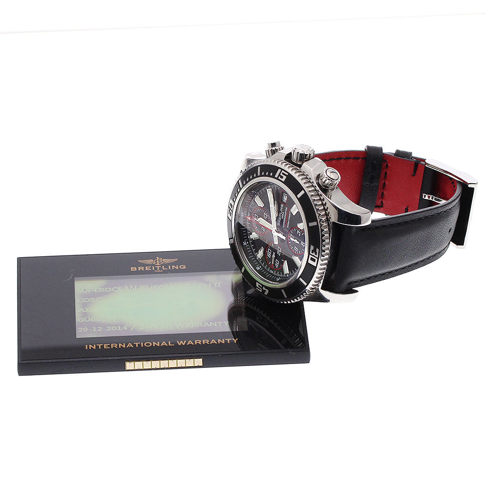 BREITLING Super Ocean A13341 Chronograph black Dial Automatic Men's Watch_937864