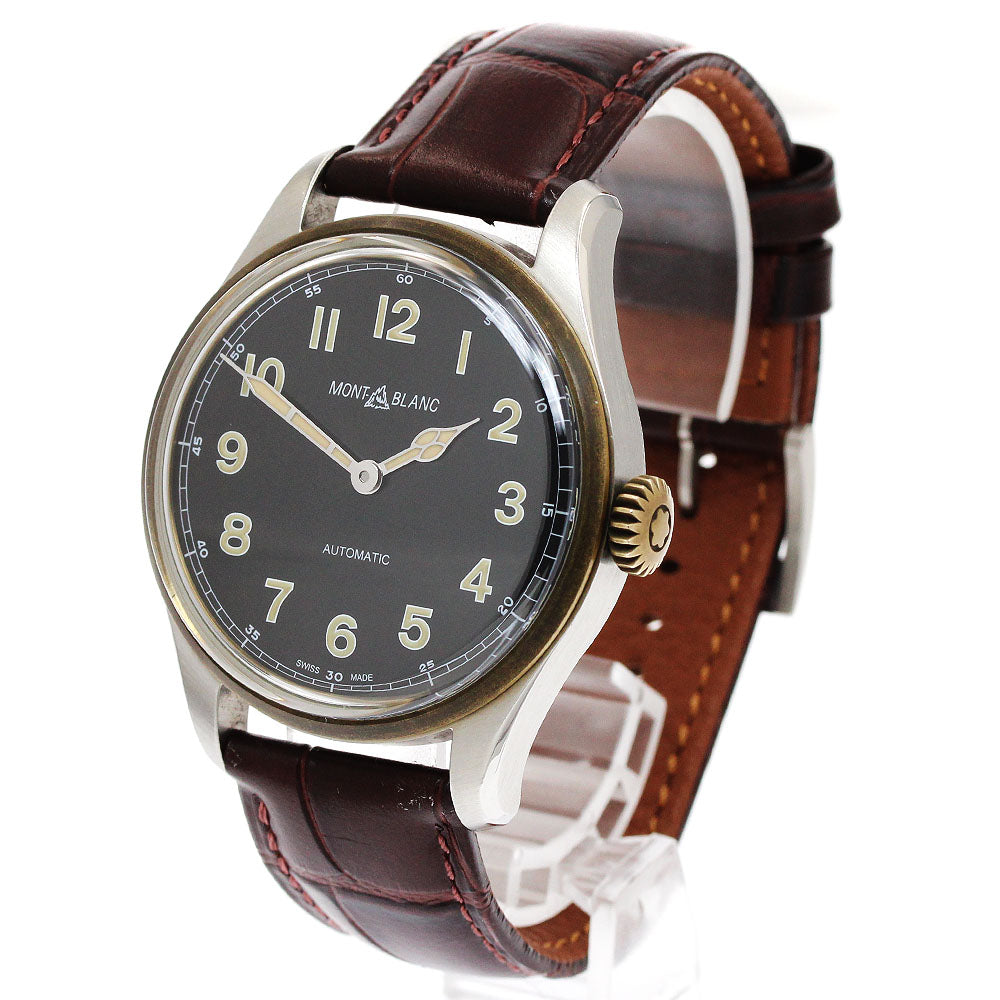 MONTBLANC 1858 automatic 117832 black Dial Automatic Men's Watch_937866