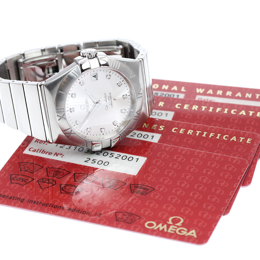 OMEGA Constellation 123.10.35.20.52.001 11P diamond Automatic Men's Watch_937911