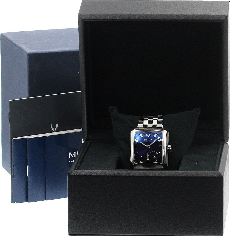 MINASE Seven Windows VM05-M01SB Power reserve Hand Winding Men's Watch_938021