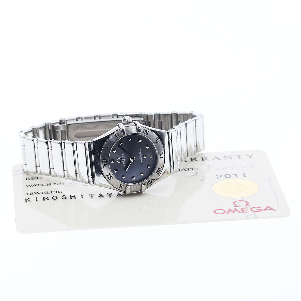 OMEGA Constellation Mini My Choice 1561.51 gray Dial Quartz Ladies Watch_938029