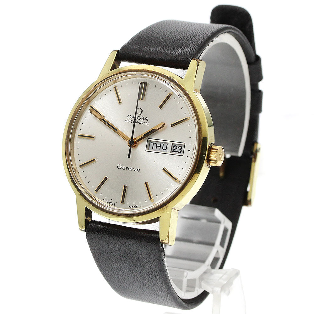 OMEGA Geneve 166.0117 Day date cal.1022 Silver Dial Automatic Men's Watch_938035