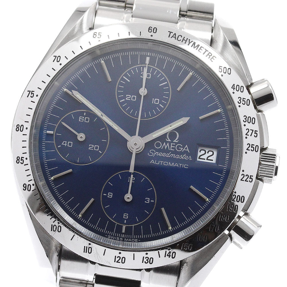 OMEGA Speedmaster 3511.80 Date Chronograph Navy Dial Automatic Men's_938046