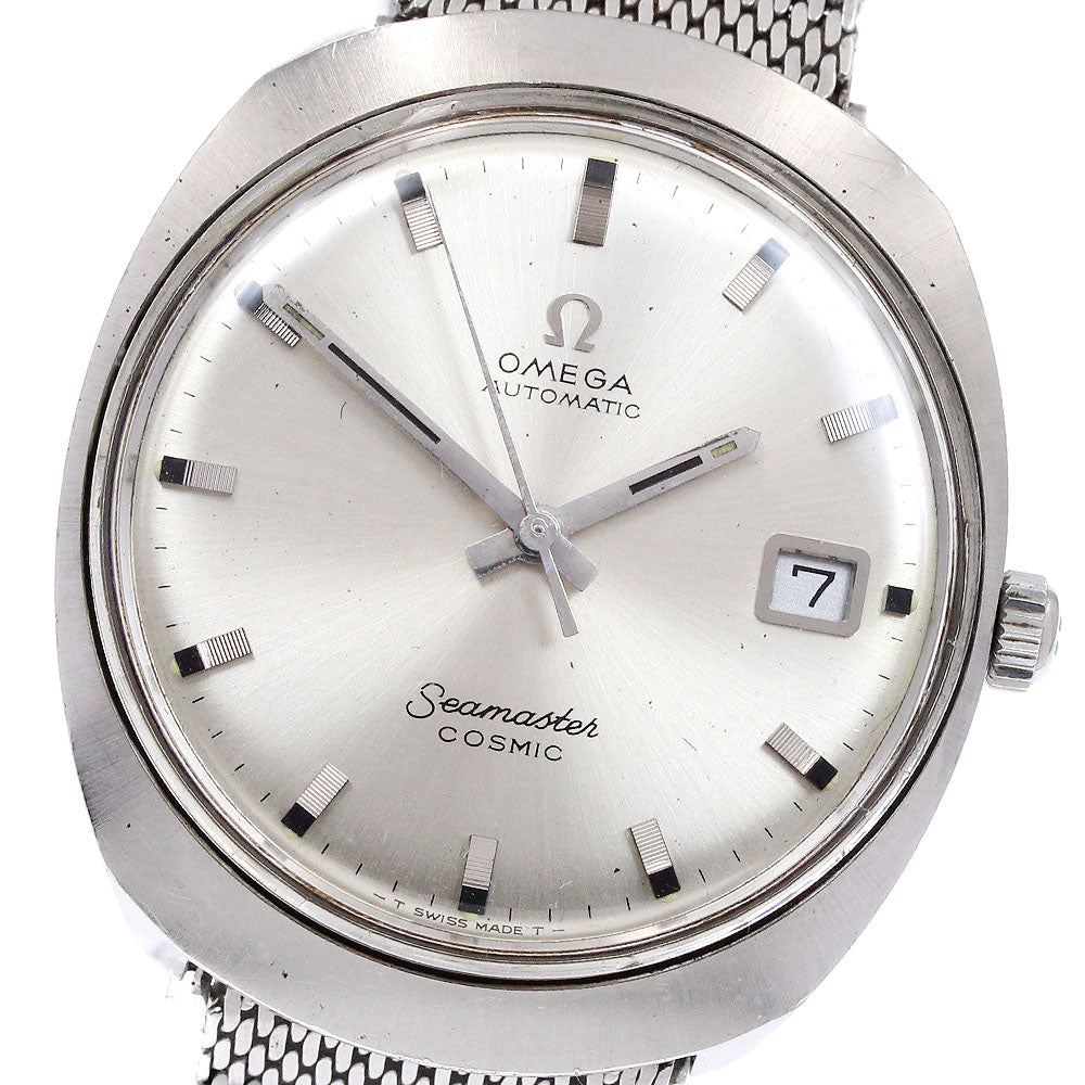 OMEGA Seamaster Cosmic Date Silver Dial Automatic Men's Watch_938050