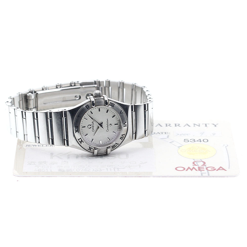 OMEGA Constellation Mini 1562.30 Silver Dial Quartz Ladies Watch_938064