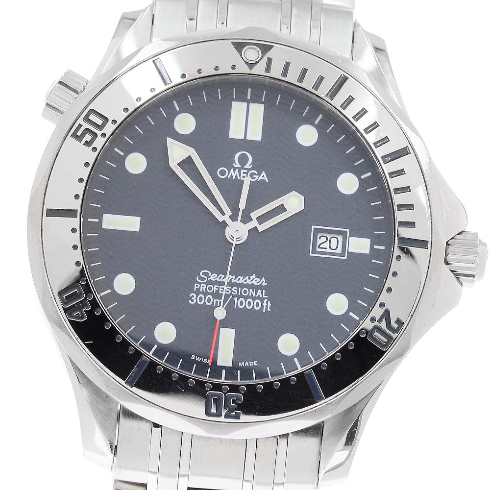 OMEGA Seamaster 300 2542.80 Date Navy Dial Quartz Men's Watch_938065