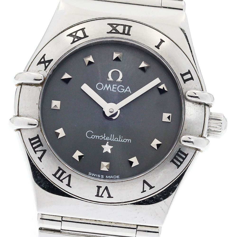 OMEGA Constellation Mini My Choice 1561.51 Gray Dial Quartz Ladies Watch_938066