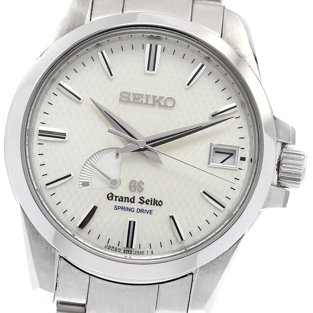 SEIKO Grand Seiko SBGA025/9R65-0AG1 Silver Dial Spring drive Men's Watch_938249