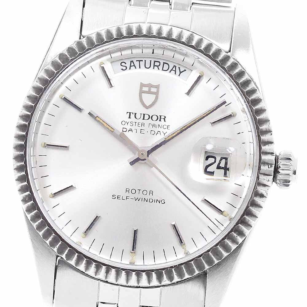 TUDOR Oyster Prince Date Day 94500 Silver Dial Automatic Men's Watch_938265