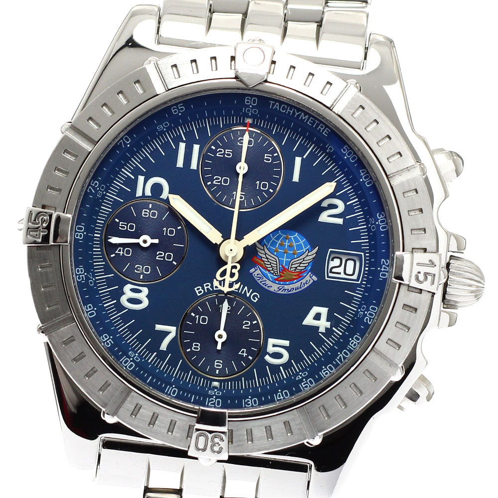 BREITLING Chronomat Blue Impulse A13353 500 limited Automatic Men's Watch_938278