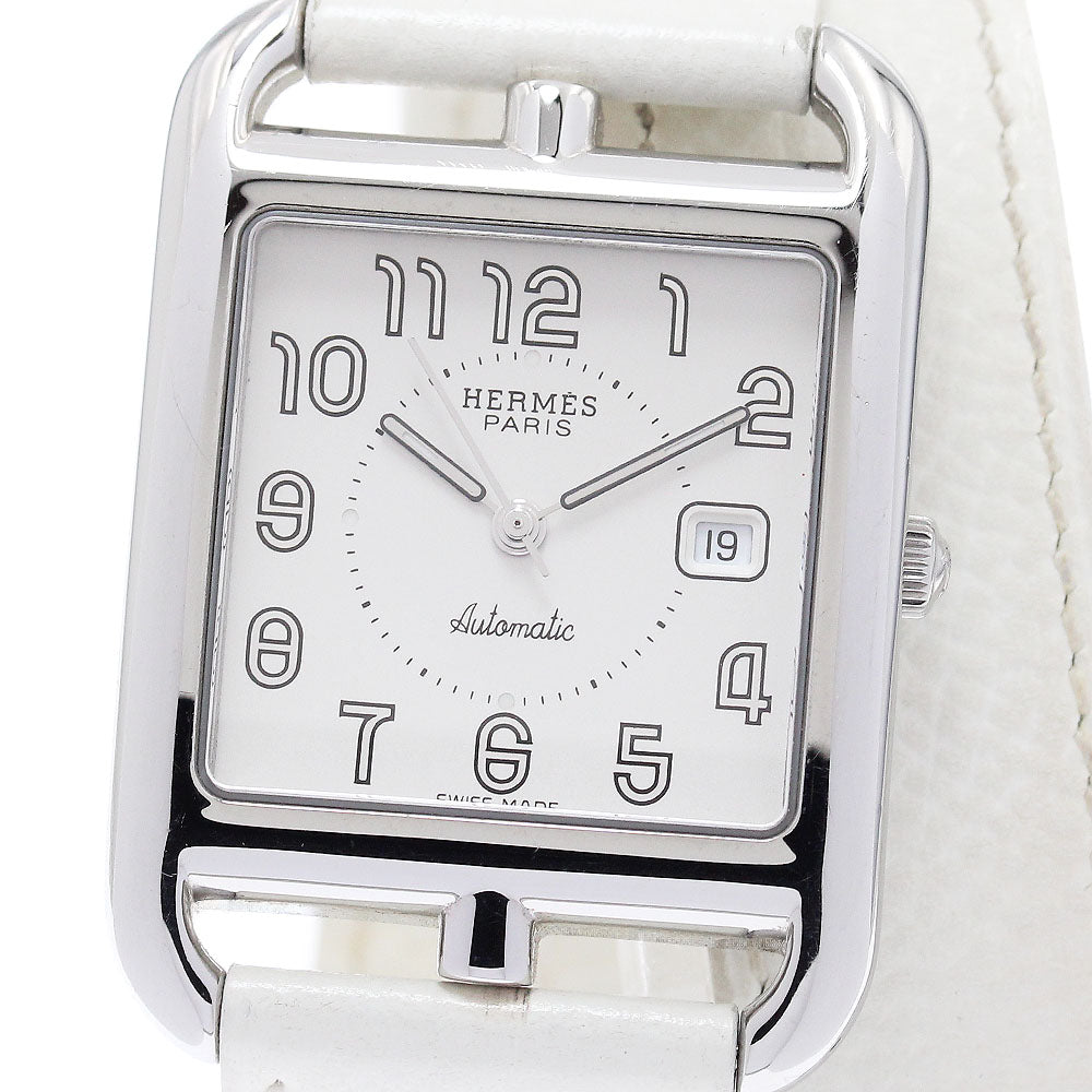 HERMES Cape Cod CC1.710 Date Silver Dial Automatic Men's Watch_938281