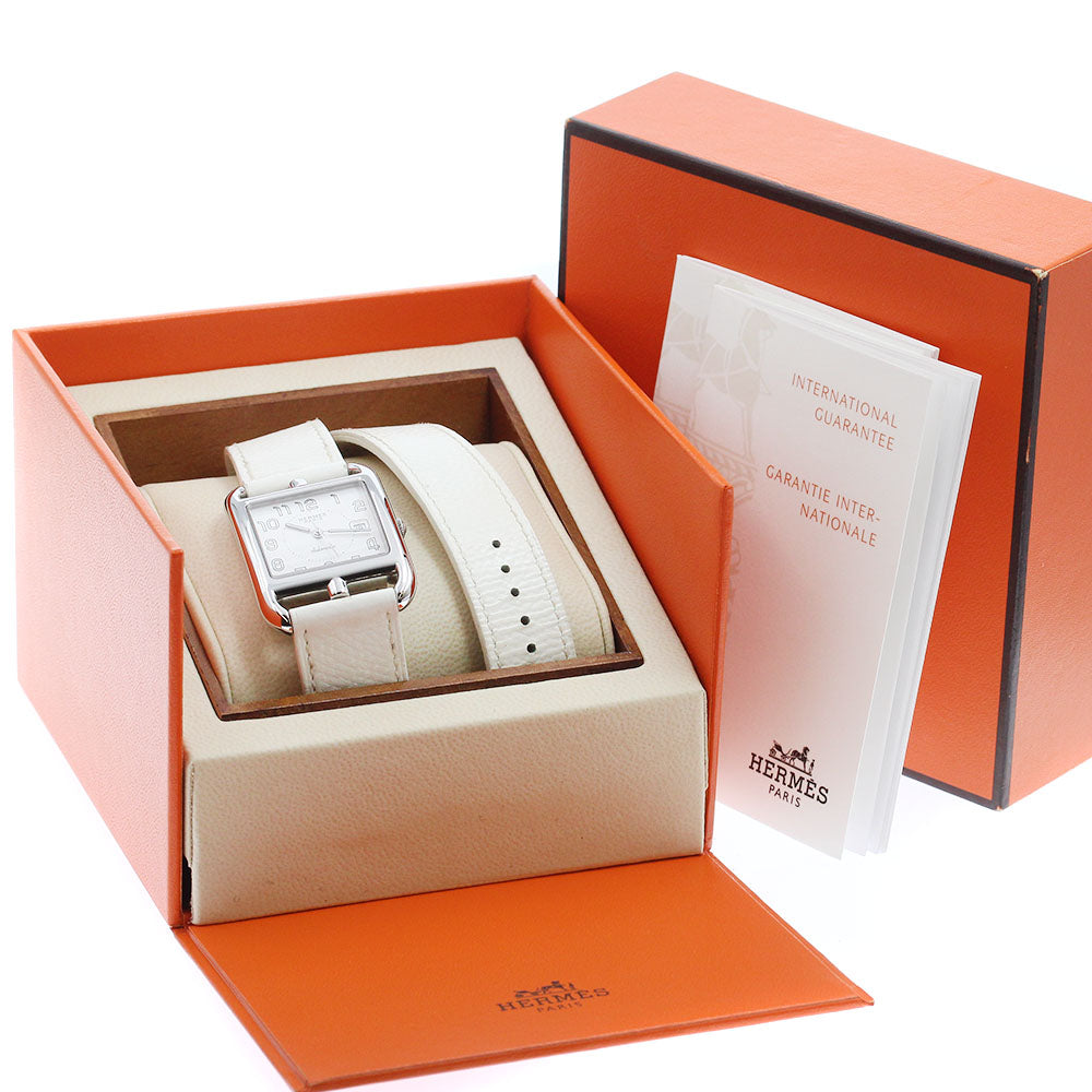 HERMES Cape Cod CC1.710 Date Silver Dial Automatic Men's Watch_938281