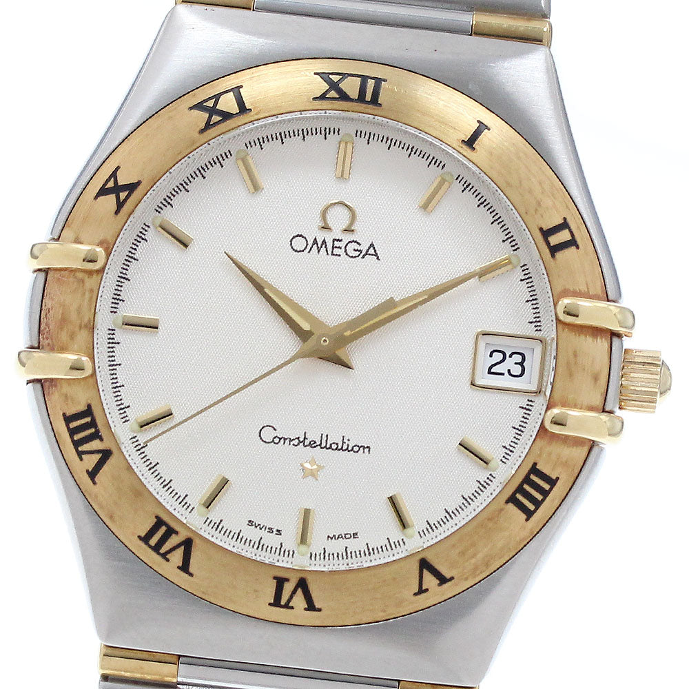 OMEGA Constellation 1312.30 date half bar Silver Dial Quartz Men's Watch_938307