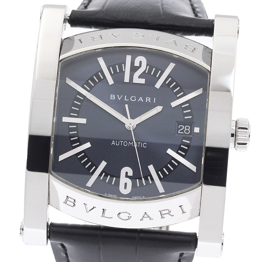 BVLGARI Assioma AA48S Date gray Dial Automatic Men's Watch_938311