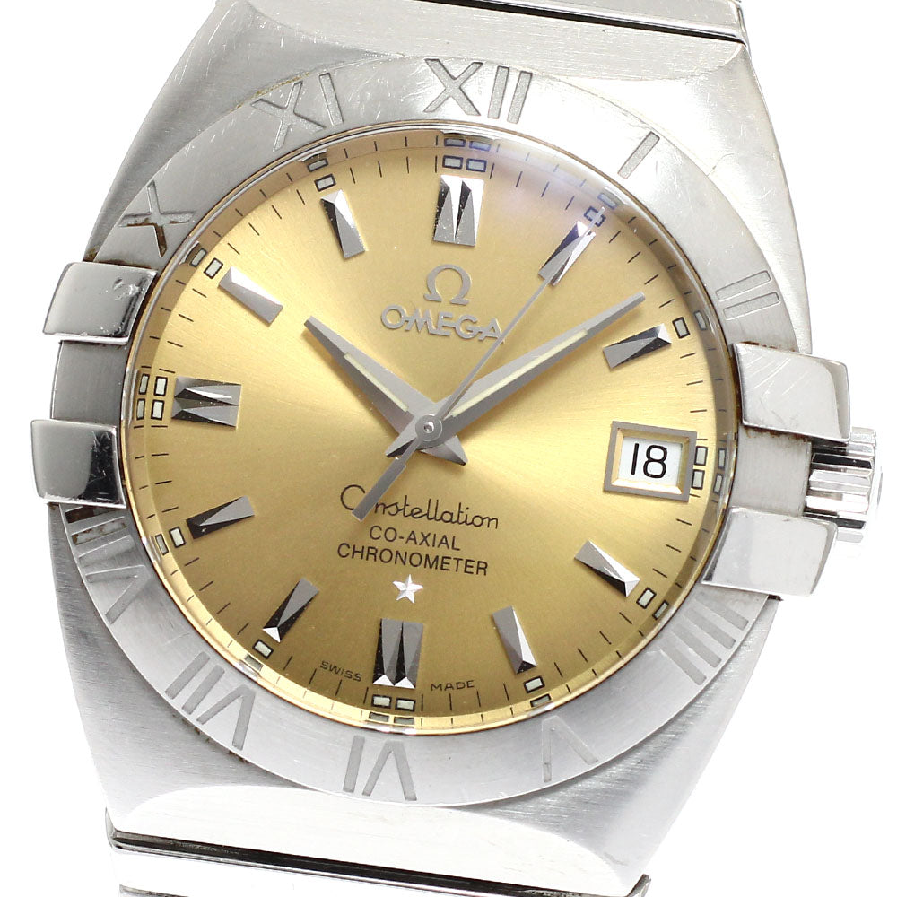 OMEGA Constellation Double Eagle 1501.10 Date gold Dial Automatic Men's Watch_938313