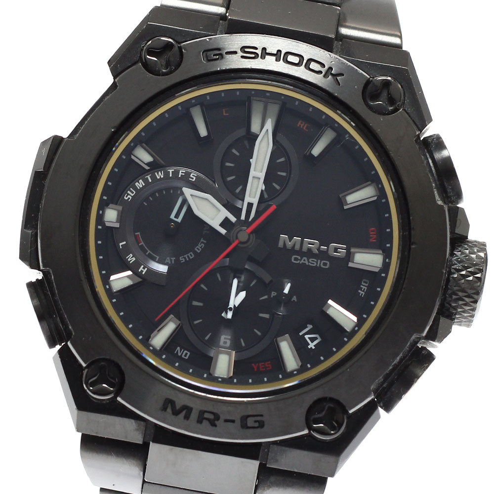 CASIO MR-G MRG-B1000B-1AJR Bluetooth black Dial Solar Powered Radio Men's_938315