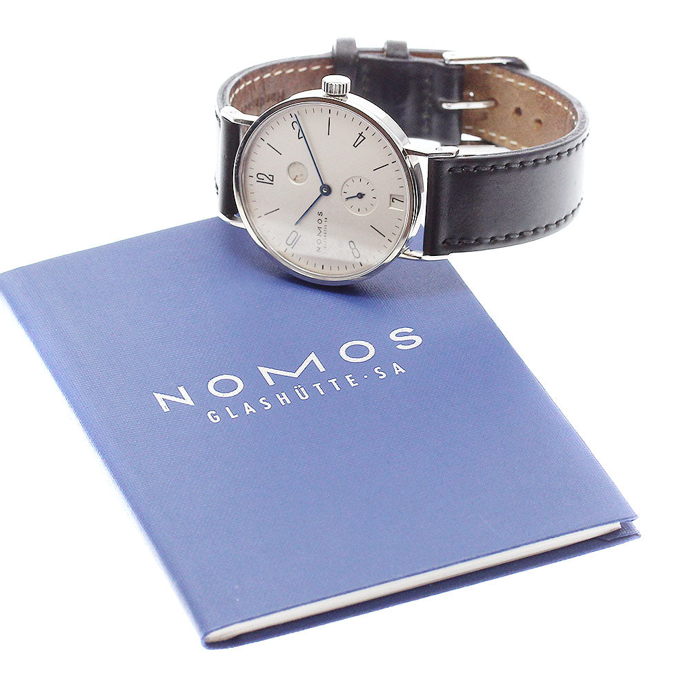 NOMOS Tangent TN1751W2 Power reserve Silver Dial Hand Winding Men's Watch_938348