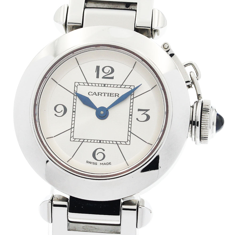 CARTIER Mispacha W3140007 Silver Dial Quartz Ladies Watch_938362