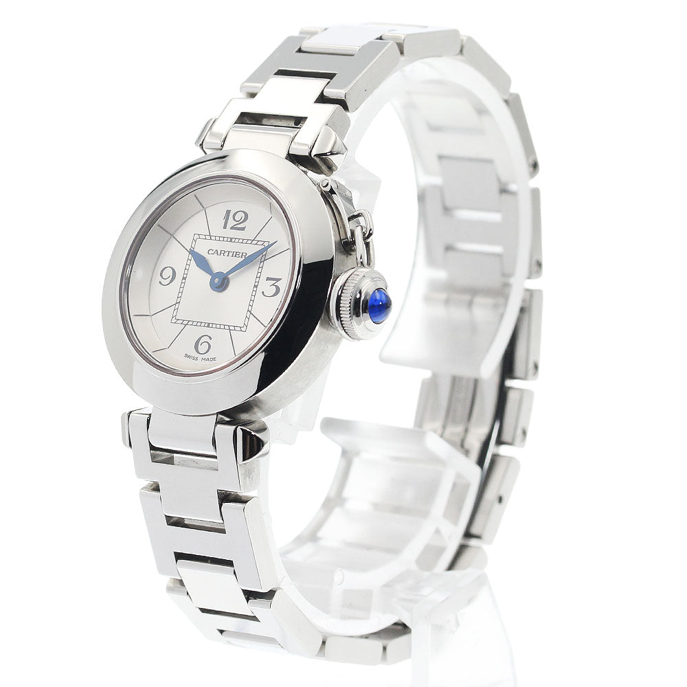 CARTIER Mispacha W3140007 Silver Dial Quartz Ladies Watch_938362