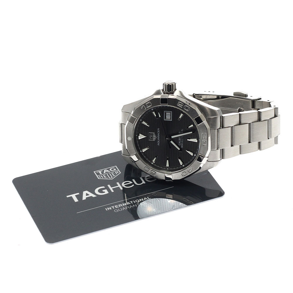 TAG HEUER Aqua Racer Caliber 5 WAY2113-0 Date gray Dial Automatic Men's Watch_938368