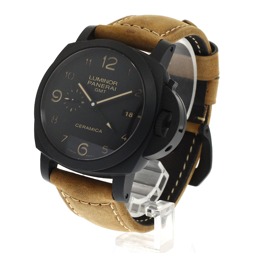 PANERAI Luminor 1950 Ceramica PAM00441 GMT black Dial Automatic Men's_938373