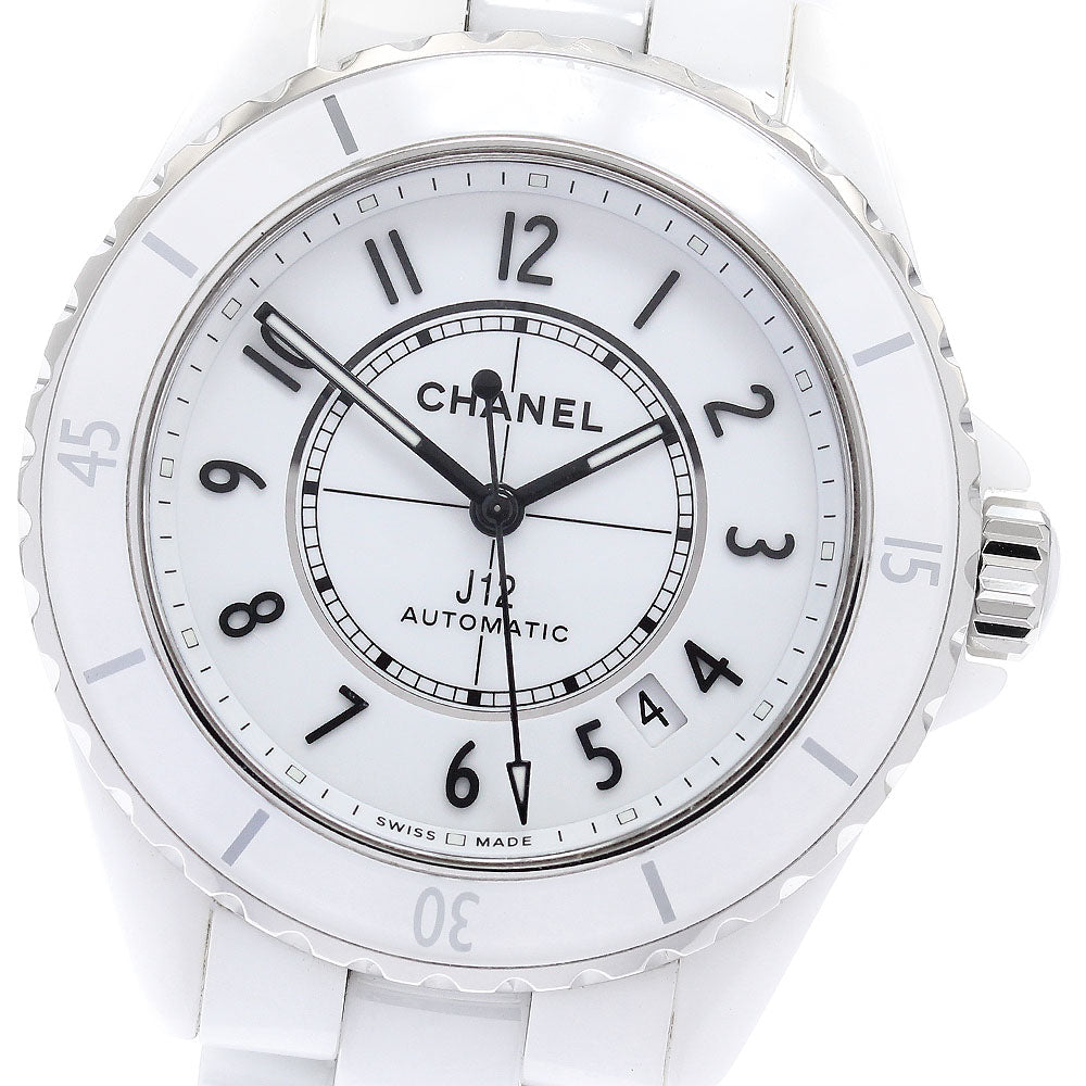 CHANEL J12 H5700 White ceramic 38MM white Dial Automatic Men's Watch_938425