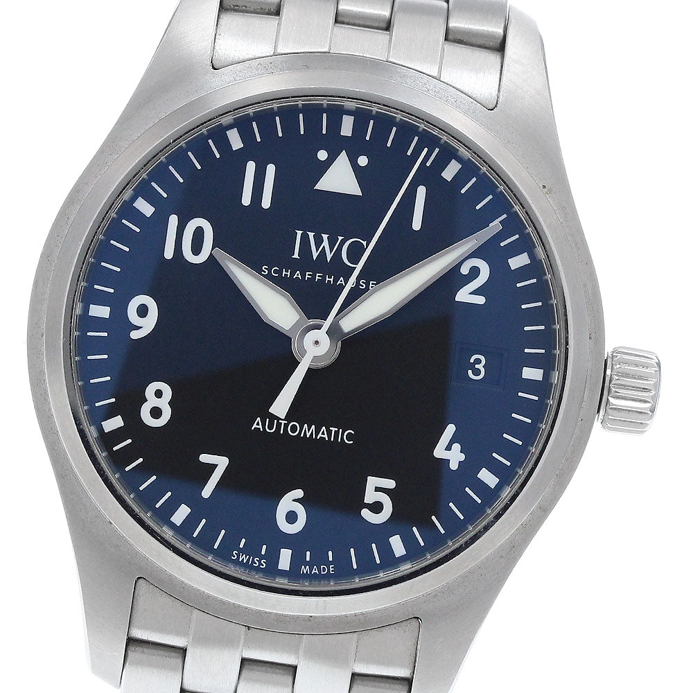 IWC SCHAFFHAUSEN Pilot Watch Automatic 36 IW324010 black Dial AT Boy's_938445