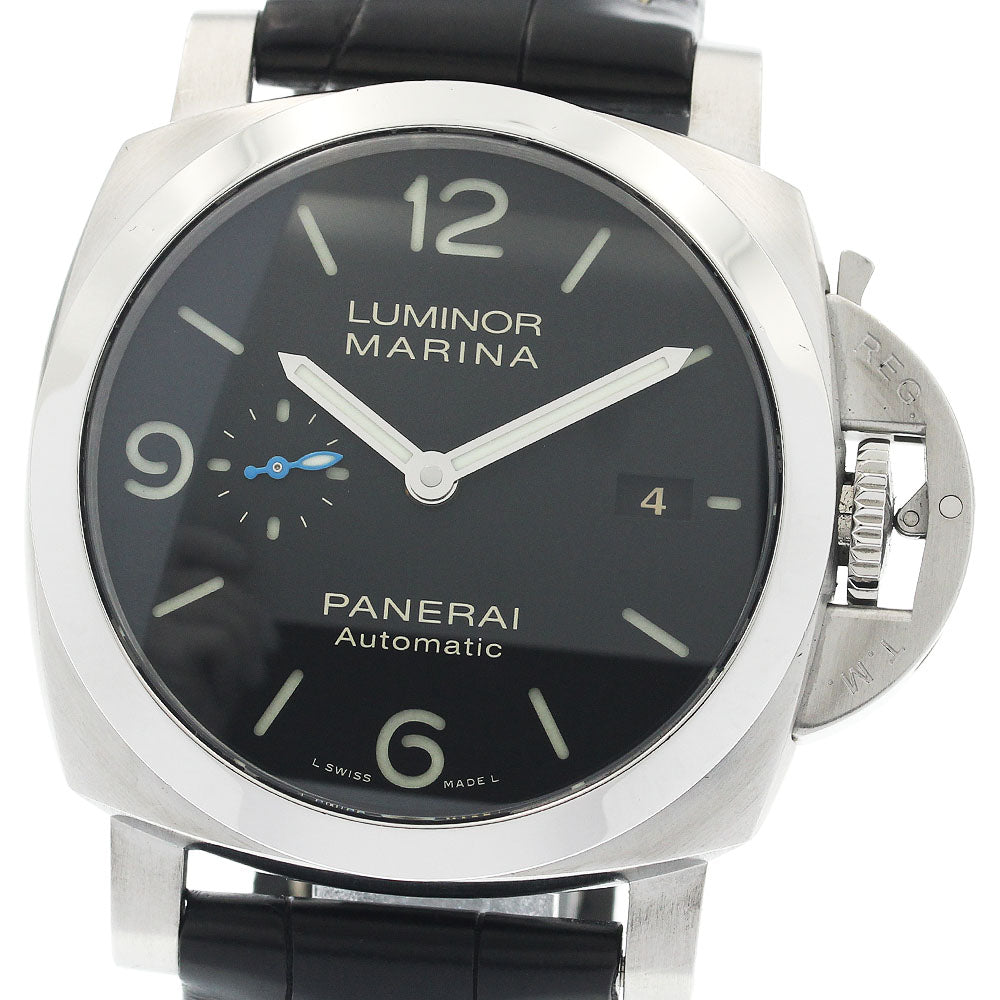 PANERAI Luminor Marina 1950 3DAYS Achaio PAM01312 Date black Dial Automatic Men's Watch_938514