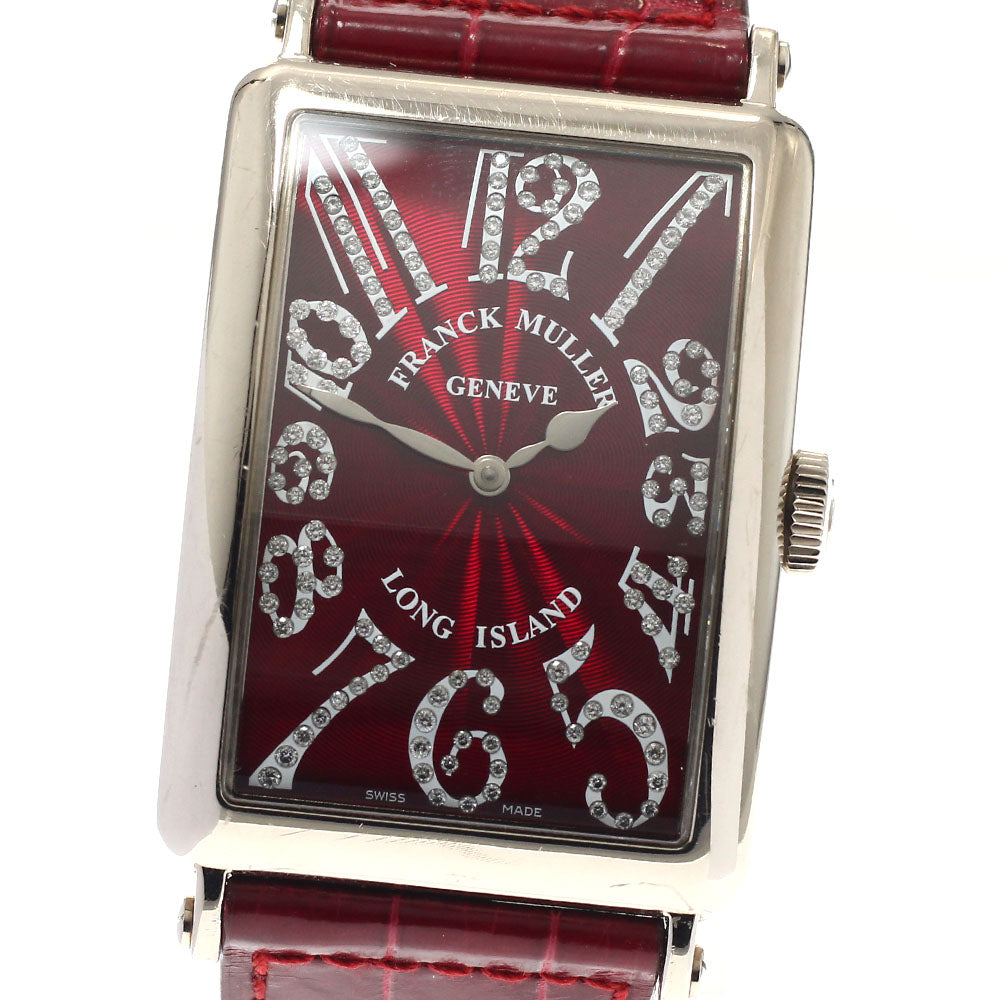 FRANCK MULLER long island joker 1200SCMAGJ K18WG Bordeaux Dial Automatic Men's Watch_938516