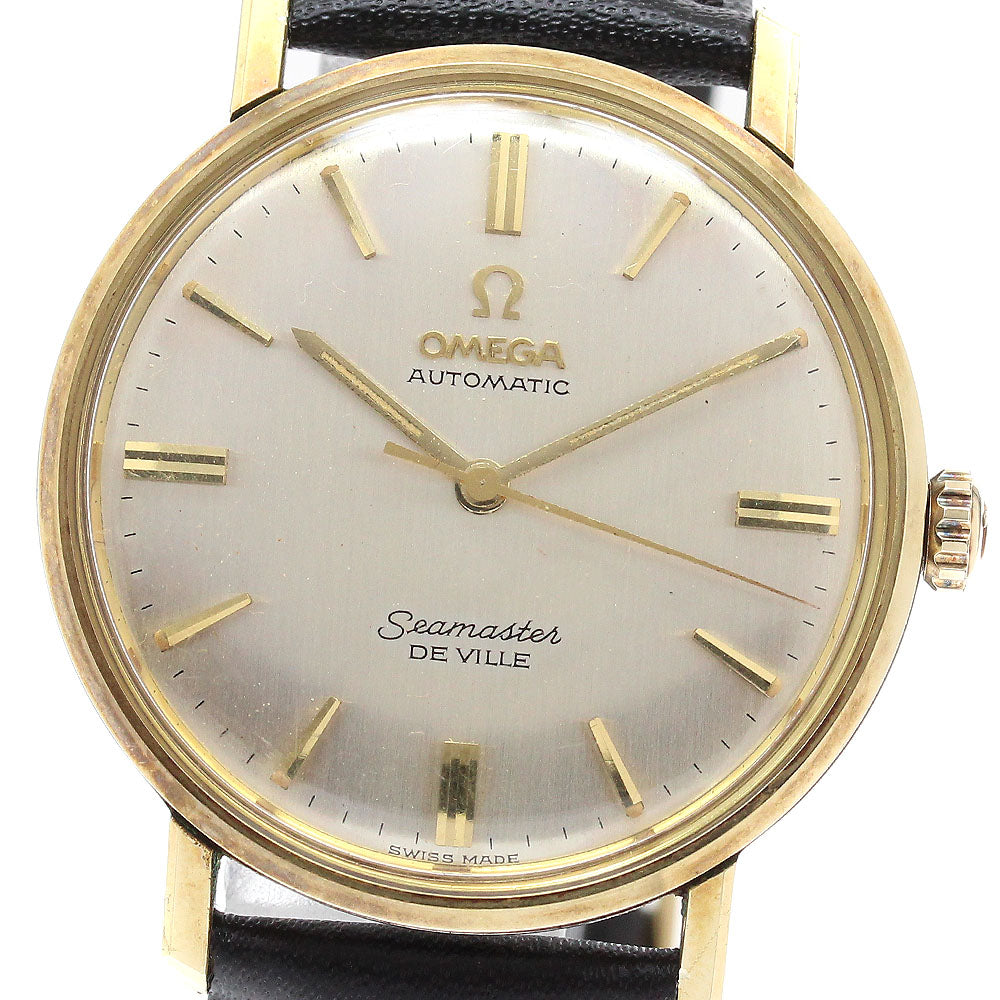 OMEGA Seamaster De Ville vintage Silver Dial Automatic Men's Watch_938536
