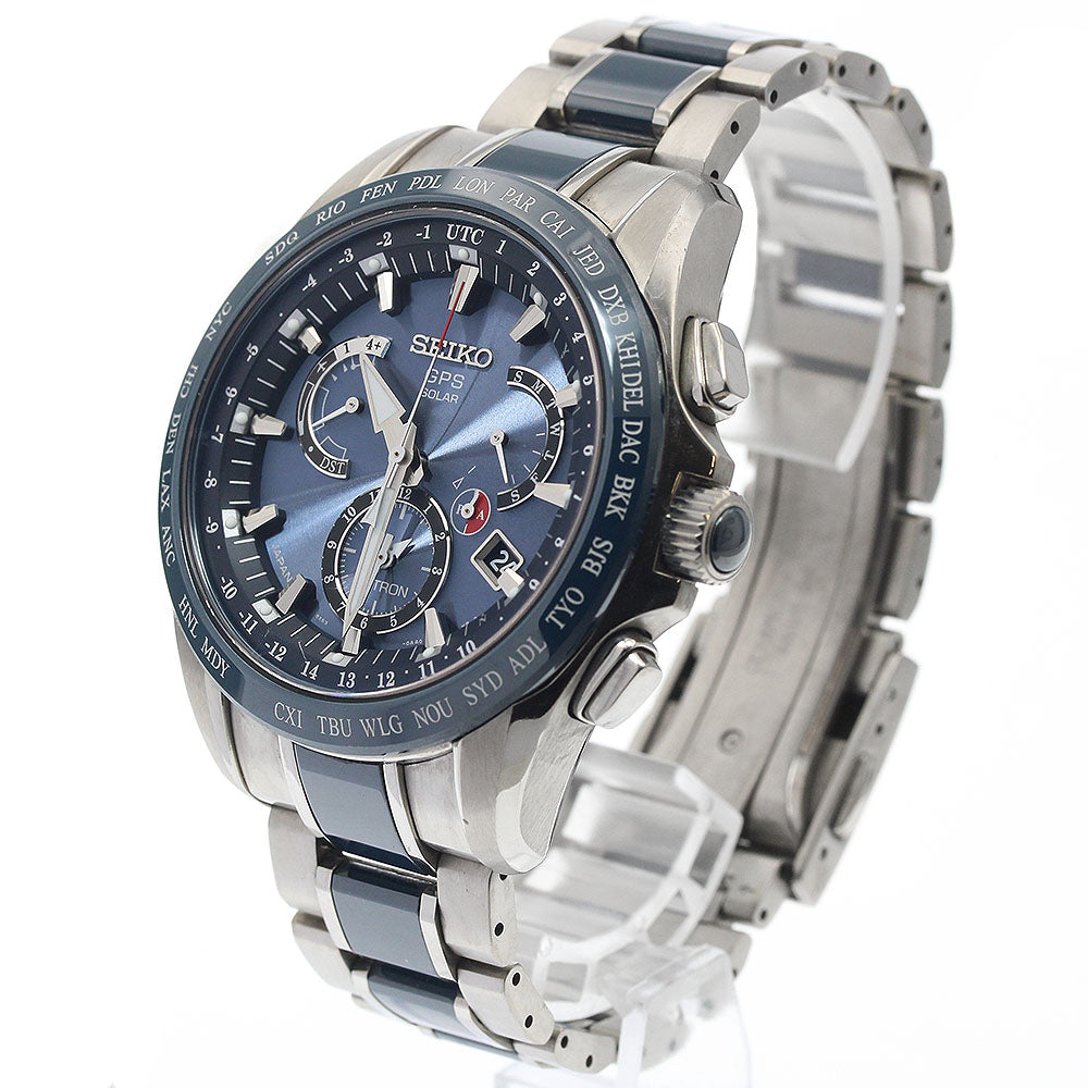 SEIKO Astron 8X series SBXB043/8X53-0AB0-2 Solar Powered Radio Men's_938541