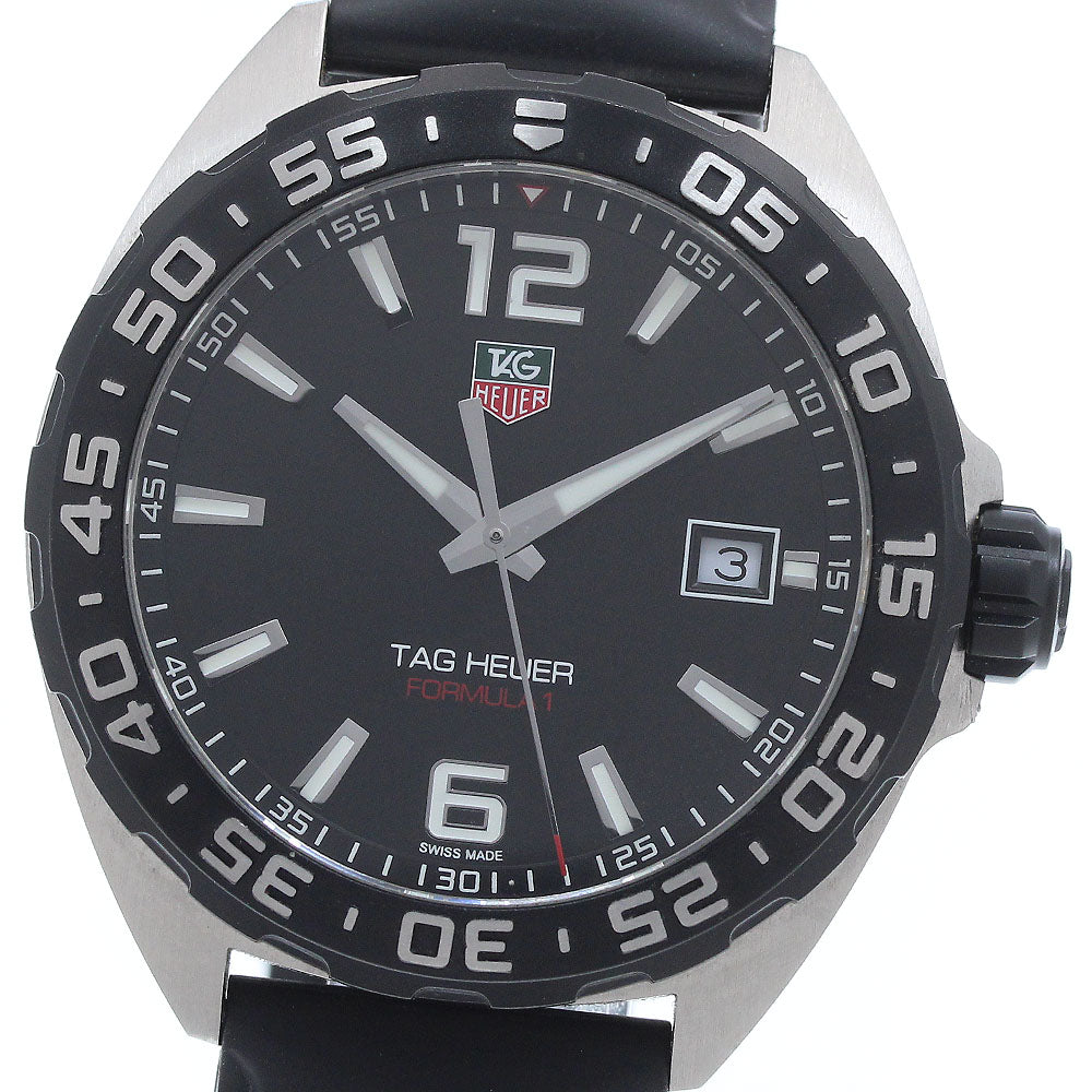 TAG HEUER Formula 1 WAZ1110 Date black Dial Quartz Men's Watch_938545