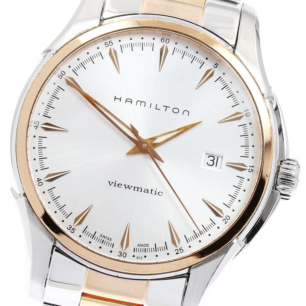 HAMILTON Jazzmaster Viewmatic H325250 Date Silver Dial Automatic Men's_938553