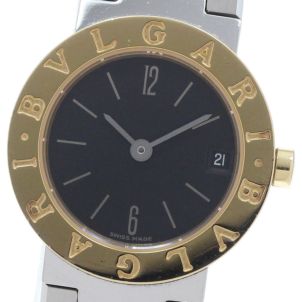 BVLGARI BVLGARIBVLGARI BB23SGD Date black Dial Quartz Ladies Watch_938580