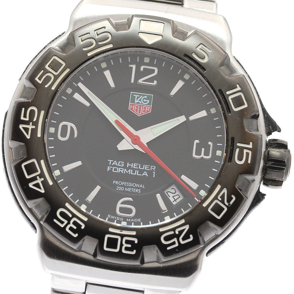TAG HEUER Formula 1 WAC1110-0 Date black Dial Quartz Men's Watch_938586