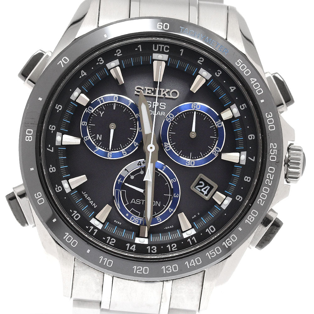 SEIKO Astron SBXB099/8X82-0AN0-1 Solar Powered Radio Men's Watch_938591