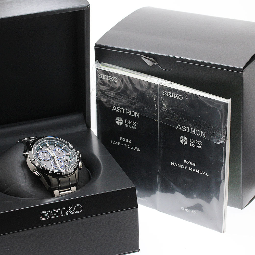 SEIKO Astron SBXB099/8X82-0AN0-1 Solar Powered Radio Men's Watch_938591