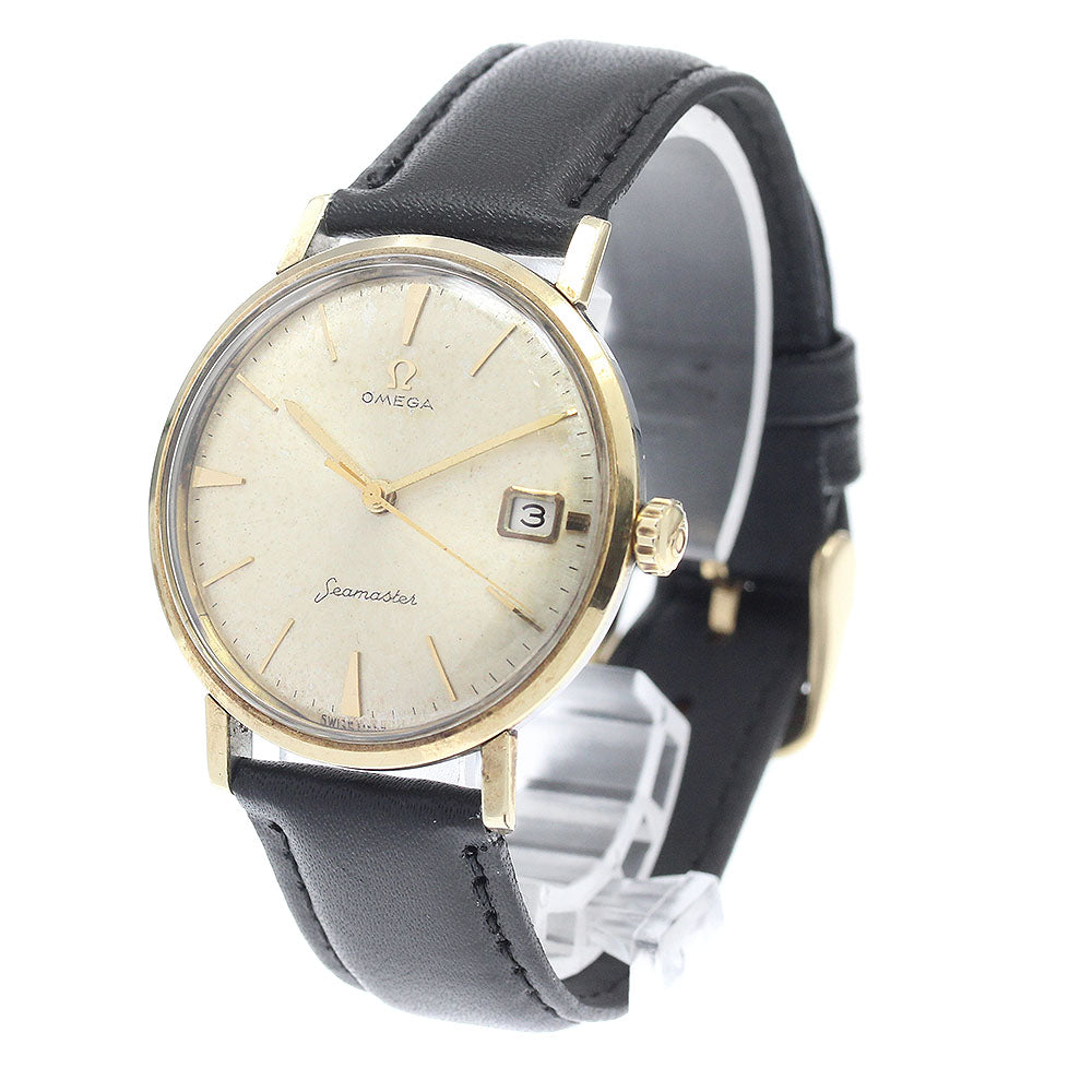 OMEGA Seamaster Date vintage Silver Dial Hand Winding Men's Watch_938592