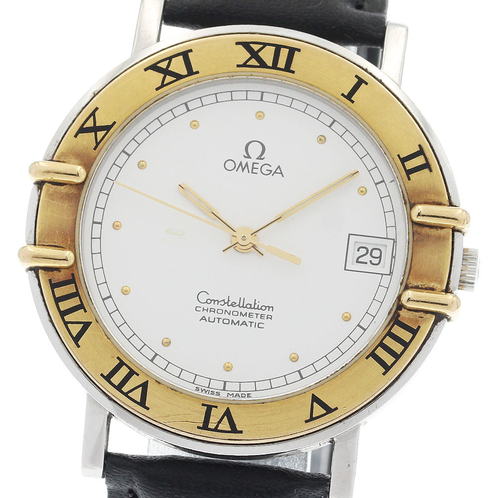OMEGA Constellation Date cal.1109 white Dial Automatic Men's Watch_938601