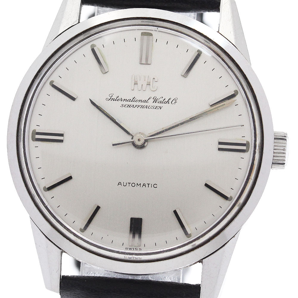 IWC SCHAFFHAUSEN R810A cal.854B Vintage Silver Dial Automatic Men's Watch_938615
